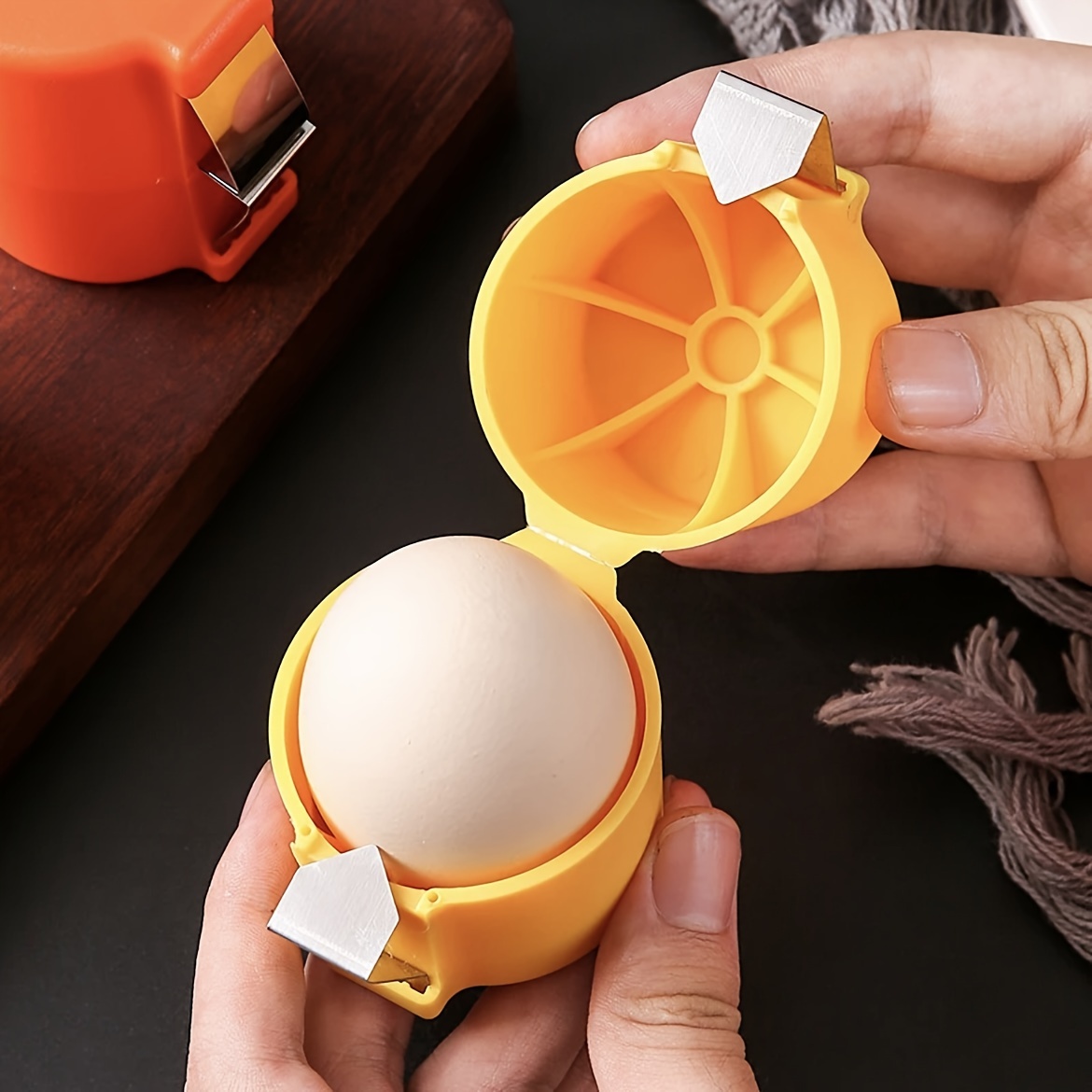 Egg Separator Tool - Separatore di gusci d'uovo in acciaio