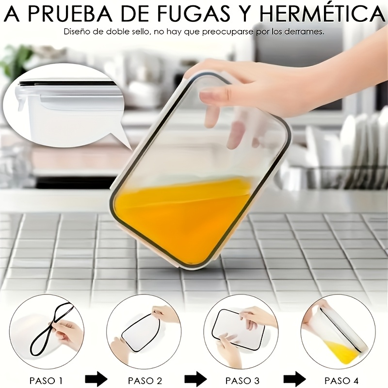 Set da 8 Pezzi: 4 Contenitori  - Kitchen Gadgets Organizer recensione e prezzo